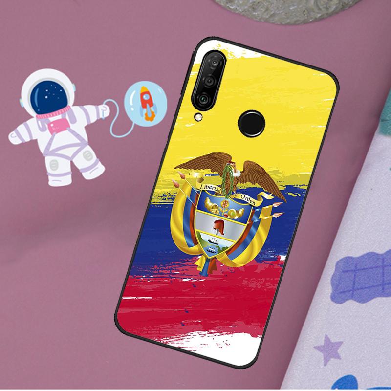 Флаг Колумбии Для Чехла Huawei Nova 10 9 SE 11 Pro Y60 Y70 Y90 Y61 Y91 Y72 Y73 12i 11i 8i P20 P30 P40 Lite
