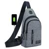 Мужская нагрудная сумка, новая модная повседневная спортивная водонепроницаемая сумка через плечо в корейском стиле, нагрудная сумка через плечо для мужчин
