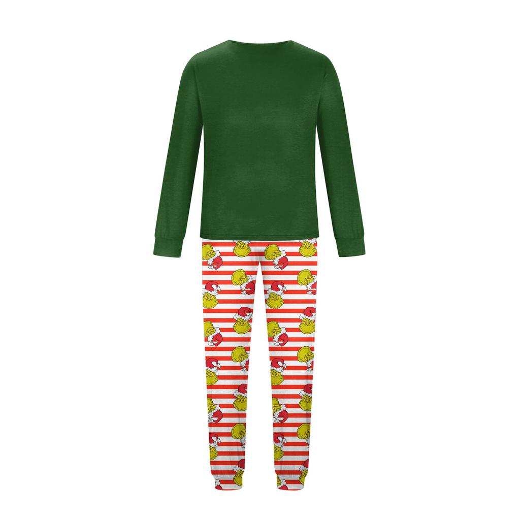 Комплект из топа и брюк с рождественскими принтами для всей семьи Одинаковые комплекты для всей семьи