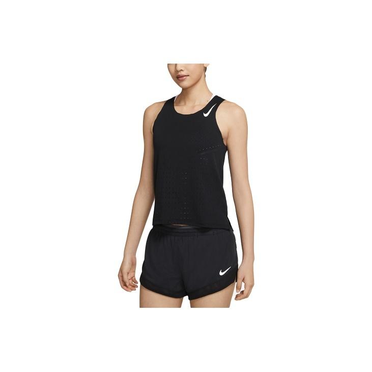 (WMNS) Nike Aeroswift Sports Breathable Running Black Vest Women's CZ9386-010