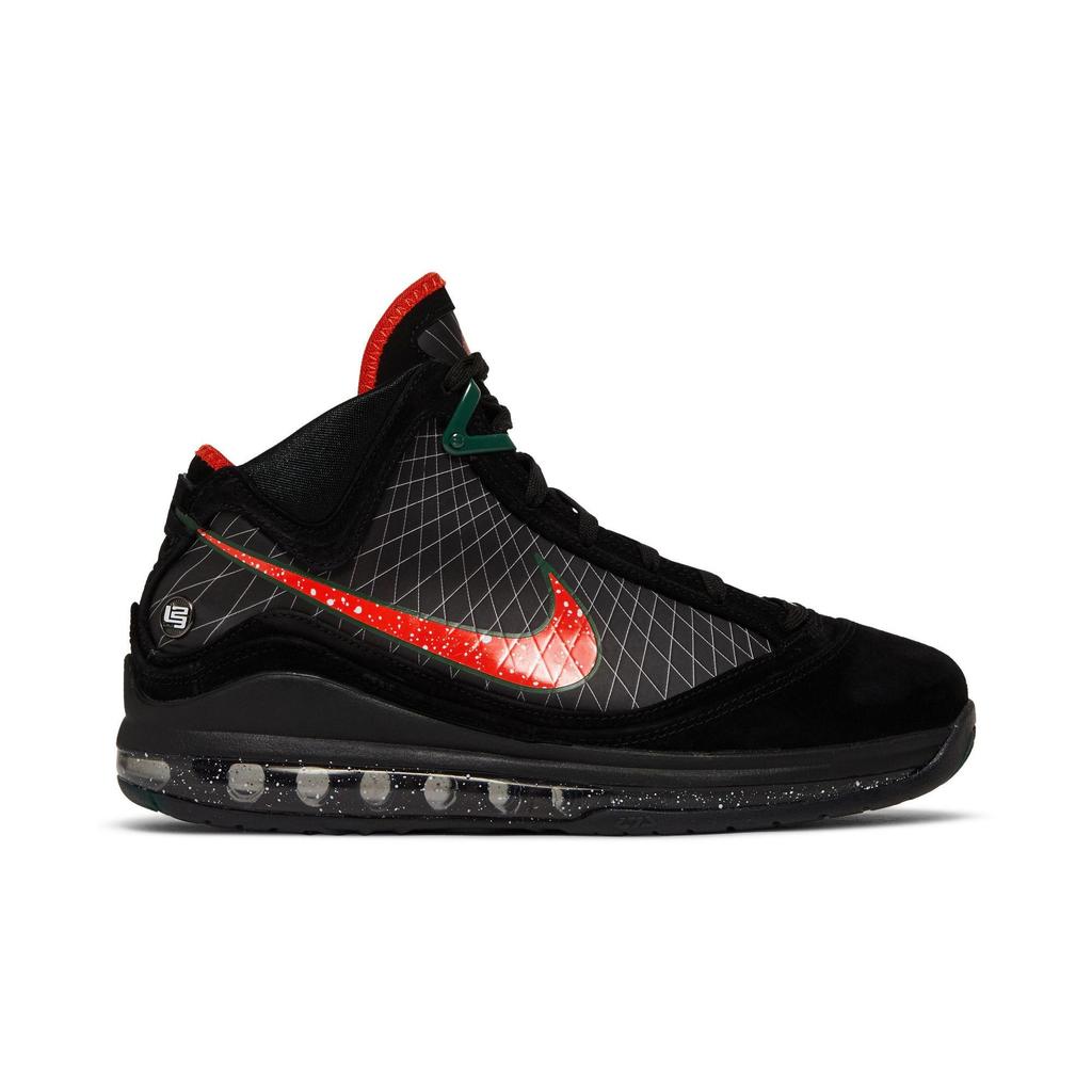Nike LeBron 7 Retro 'Rattlers' (унисекс) Черные / Командный оранжевый / Ущелье-зеленый / Белые Баскетбольные кроссовки DX8554 001