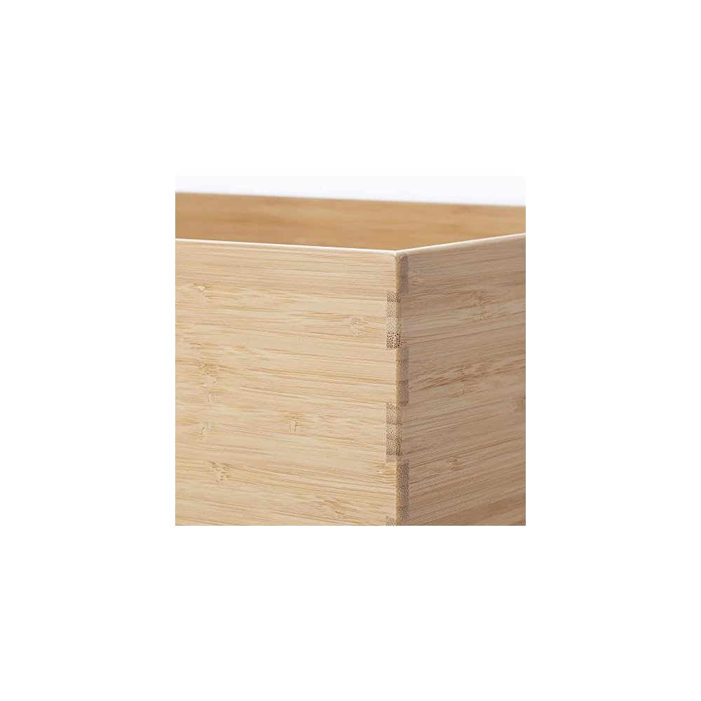 MUJI Штабелируемый бамбуковый прямоугольный ящик для хранения, средний, 37 см (W) х 26см (D) x 165 см (ЧАС), Предмет номер.