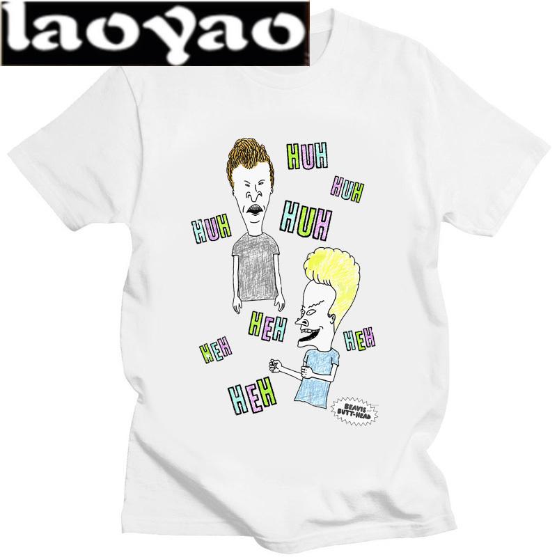 Beavis and Butthead BB Newest TShirt for Unisex Around The Christmas Tree Round Collar Basic Distinctive Birthday Gift Tops
