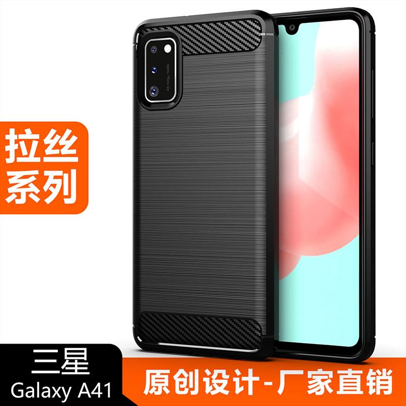 Применимо к чехлу для мобильного телефона Samsung Galaxy A11, защитный чехол для Samsung M11S, чехол с рисунком из матового углеродного волокна, противоударный чехол