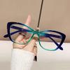 New Men Women Cateye Reading Glasses Anti Blue Light Eyewear Spectacles Fashion Trendy Presbyopic Eyeglasses Diopter 0+1.5+2+2.5