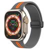 Магнитная застежка Ремешок Для Apple Watch Ultra 2 ремешок 49мм 44мм 40мм 45мм 41мм 38мм Силиконовый Браслет iWatch серия 7 3 6 5 se 8 9