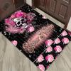 Name Custom Skull Carpet Rug for Living Room Bedroom Home Sofa Decoration,Kids play Non-slip Floor Mat