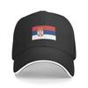 Custom Flag Of Serbia Baseball Cap Hip Hop Unisex Women's Adjustable Dad Hat Summer