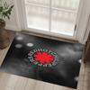 Red Hot Chili Peppers Design Crystal Velvet Carpet Cozy Non?Slip Printed Rug For Bedroom Living Room Entrance
