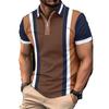 Men's Fashionable and Comfortable Houndstooth Pattern Design Digital Printing Summer Outdoor Wear Europe Popular Polo Shirt