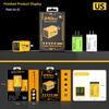 Быстрое зарядное устройство PD240W в стиле меха: 4 порта USB и 2 порта Type-C, Совместимость с устройствами Apple и Huawei