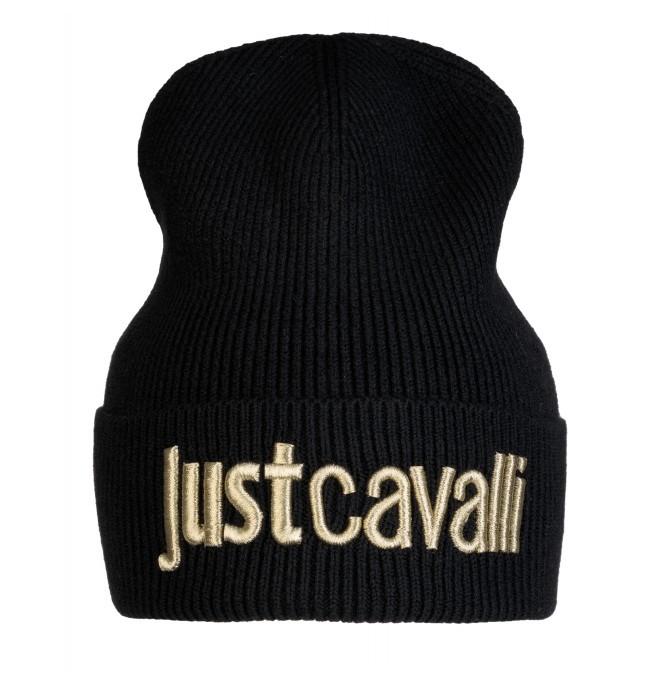 Just cavalli men's hat black / gold