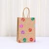StoBag 2025 NEW Polka Dot Kraft Paper Gift Bags Reusable Eco Friendly Tote for Birthday Party Favor Packaging Shopping