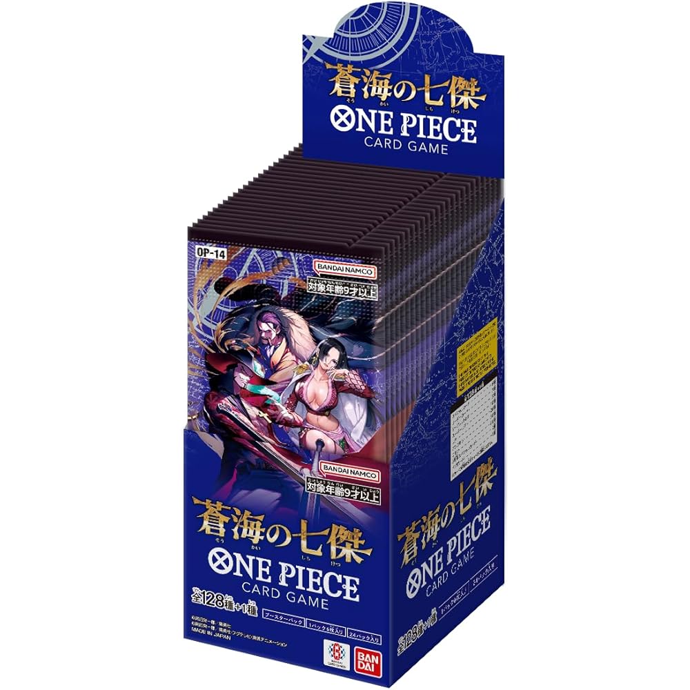 Bandai One Piece Карточная игра Синее Море Семь Героев OP-14 Коробка 24 Пака
