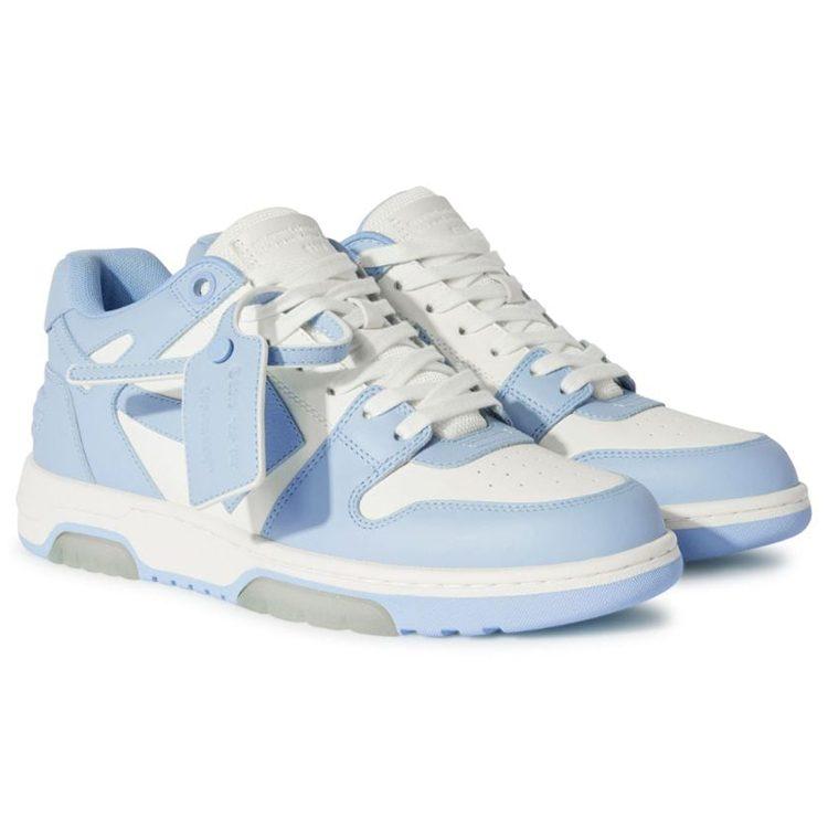 OFF WHITE Кеды на шнуровке с круглым носком Out Of Office OMIA189C99LEA0070140