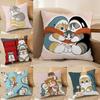 Cutemofusands Pillow Case Pillowcase, Double-Sided Printed, Sofa Cushion, Bedroom Headboard