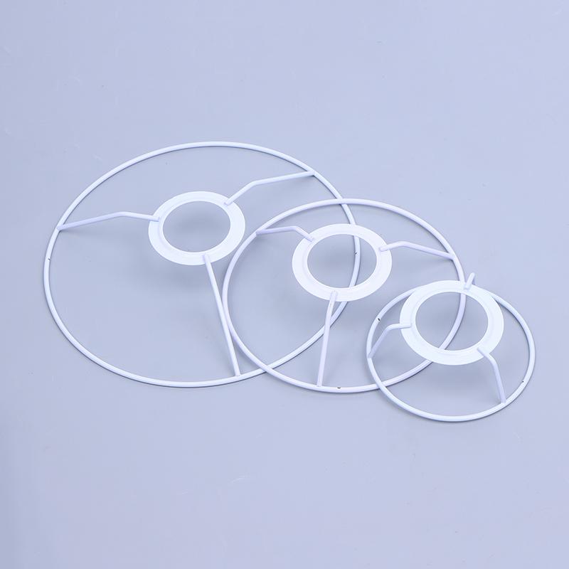 1Set Cylinder Vintage Lampshade Lamp Iron Lamp Frame Shade Accessories For E27 Lamp Socket Chandelier