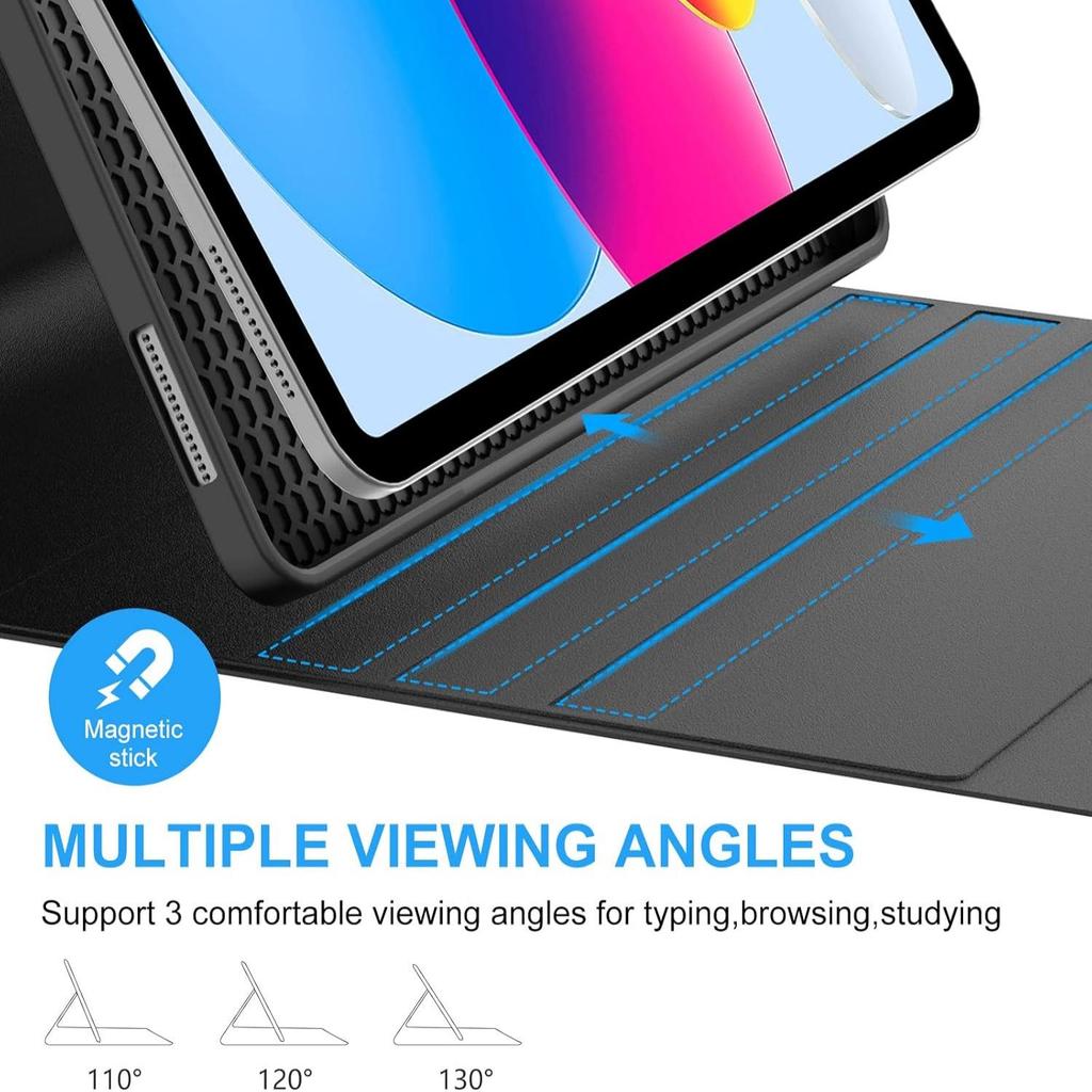 Магнитный чехол Apple iPad Pro 11 10-го поколения с Bluetooth-клавиатурой (Совместимо с Air 6)