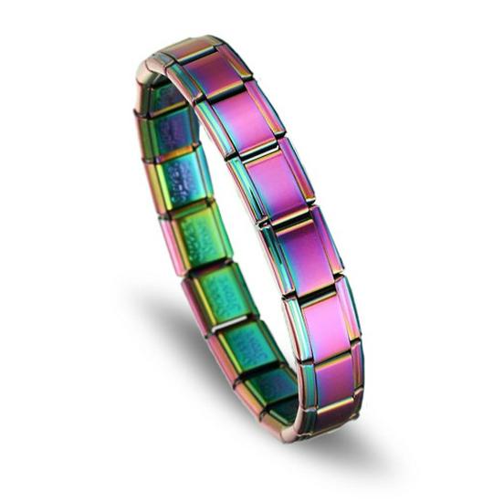 Итальянский DIY съемный браслет из титановой стали с индивидуальным дизайном