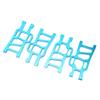 4 Pcs Front Rear Suspension Arms Set for HSP Racing 94111 1 10 RC Car Upgrade Parts Replacement