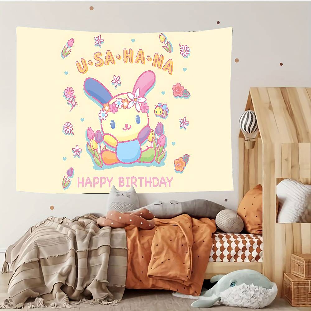 Cartoon UUSAHANA Cute Tapestry Customizable Tapestries Of Various Styleswall Hangings Celebrity Photo Printingwall Hangings