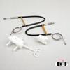 BWR5284 Manual Window Regulator Repair Set Rear Right Door for Fiat Linea 323 110 2007-2018 51789673