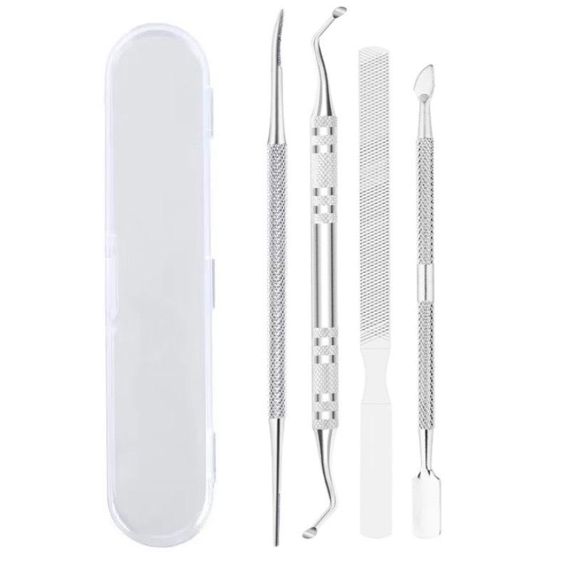 Набор маникюрных ножниц из нержавеющей стали для кутикул и ногтей