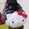 Плюшевый рюкзак My Melody Girls с большой вместимостью для школы и повседневного использования