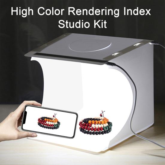 Photo Studio Light Box High-Quality LED Lights Easy To Use Frosted Surface Jewelry Small Items Photography