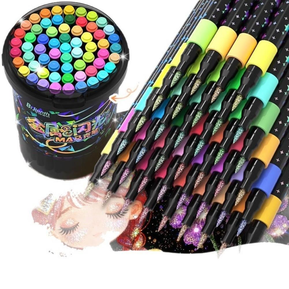 Washable Ink Acrylic Marker Soft Head Design Painting Pen New Art Pen for Elementary School