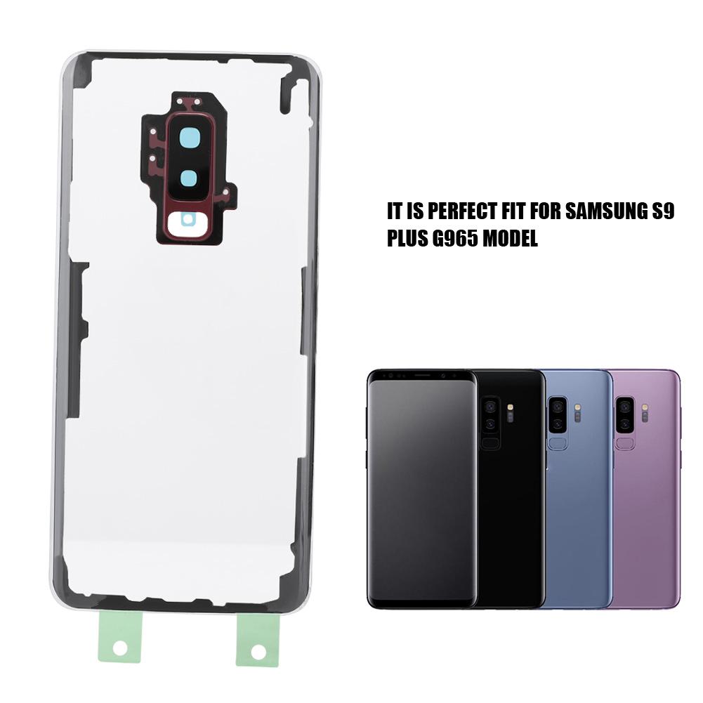 Задняя крышка телефона для Samsung Galaxy S9 plus G695 Модель Прозрачная крышка аккумулятора телефона(красный)