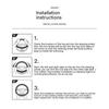 2026 Car Steering Wheel Cover For Audi ABT A1 A2 A3 A4 A5 A6 A7 A8 Q2 Q3 Q4 Q5 Q7 Q8 TT RS3 RS4 RS5 RS6 RS7 S3 S4 S5 S6 S7 S8 S line