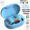 E7S TWSWireless Bluetooth Earphones HiFi Stereo Noise Cancelling Sport Mini Earbuds Headset with Mic Compatible with Smartphones