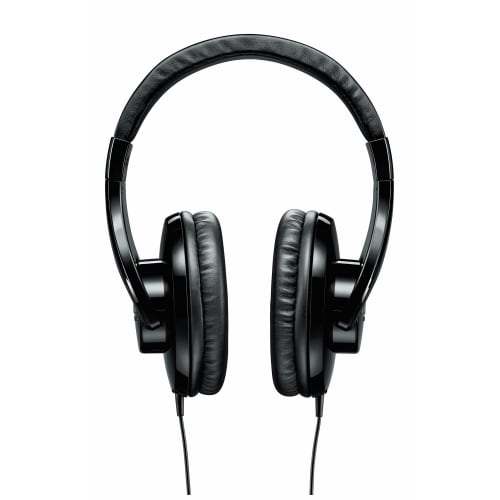 Shure Pro-Quality Headphones / SRH240A-BK-A Black: Closed-Back, Home Recording, DJing [2-Year Manufacturer's Warranty]