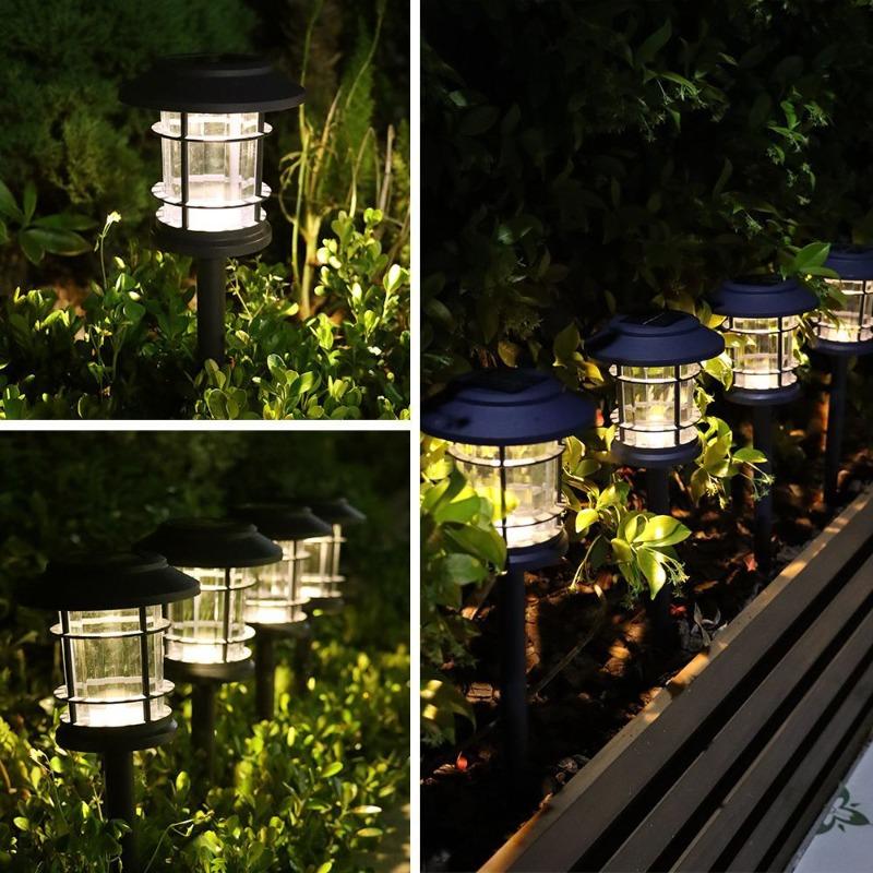 Solar-powered Lamps for Outdoor, Garden, and Camping Use. Solar Landscape Decorations with Ultra-bright and Waterproof Features.