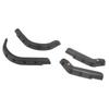 Golf Cart Wheel Mud Guard Kit Front Rear Wheel Mudguard Splash Guard Mud Flap Replacement for E‑Z‑GO TXT 1994 to 2013