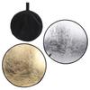 80cm 31.5in 2 In 1 Gold and Silver Photography Lighting Reflector Portable Collapsible Photo