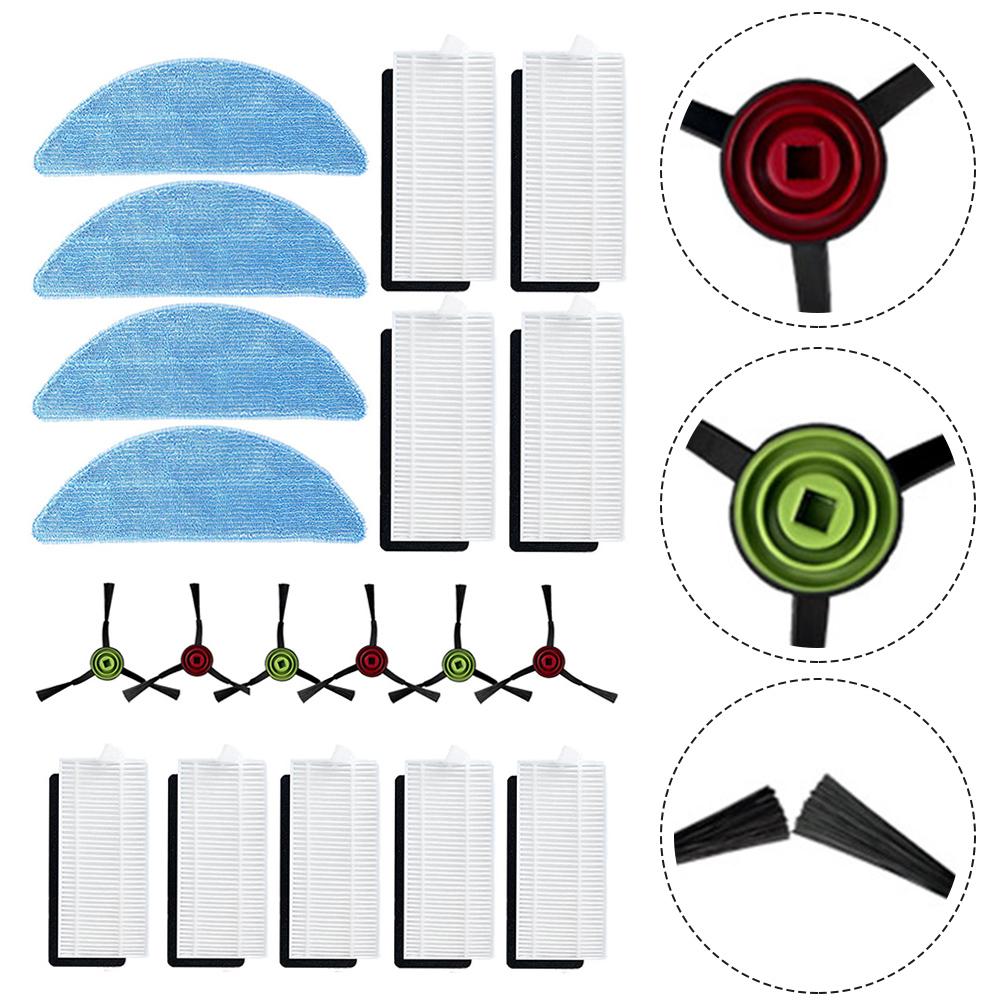 Тканевая тканевая швабра с боковой щеткой, прочная, с высокой впитывающей способностью