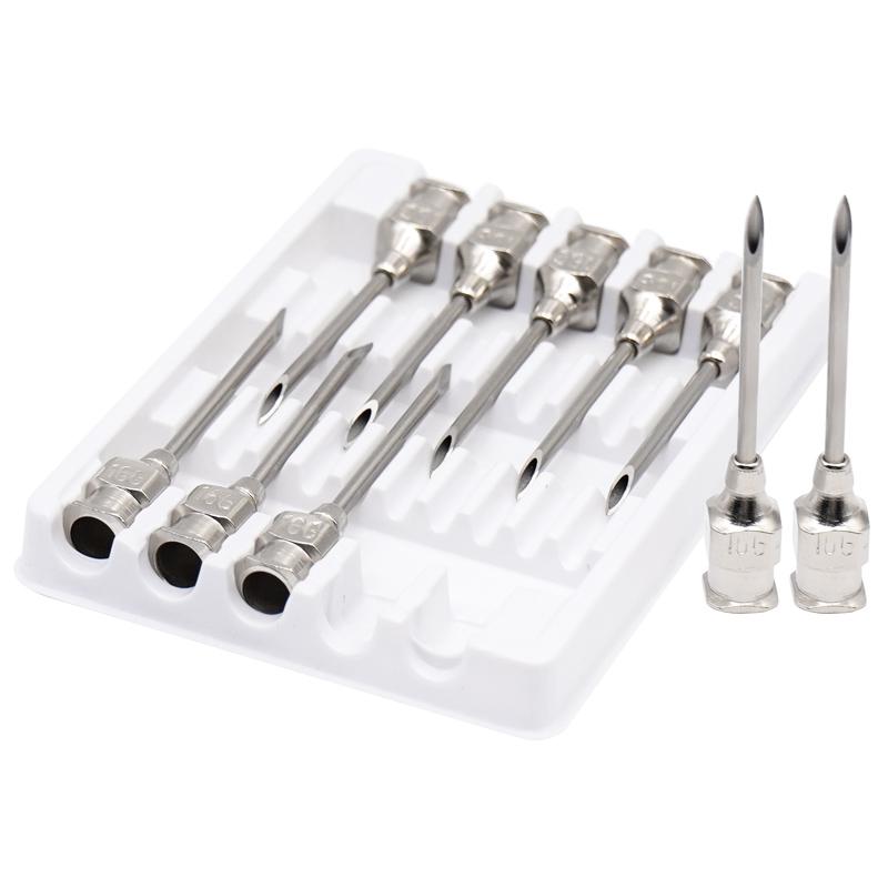 10 шт. Ветеринарные иглы для шприцев Коза Свинья Курица Домашнее животное Инъекционный шприц Вакцинация Ветеринарные Фермерские Инструменты Птица Животноводство Ветеринарный