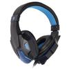   SY830MV Game Headsets   Volume Support Mic   USB Headsets with 3.5mm Microphone for   PC Laptop(Black Blue )