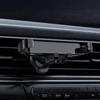 Подставка для телефона GPS Автомобильный держатель для телефона Гравитационная мобильная поддержка для 4,7-6,7 дюймового мобильного телефона Крепление-клипса для вентиляционного отверстия воздуховода Аксессуар-кронштейн