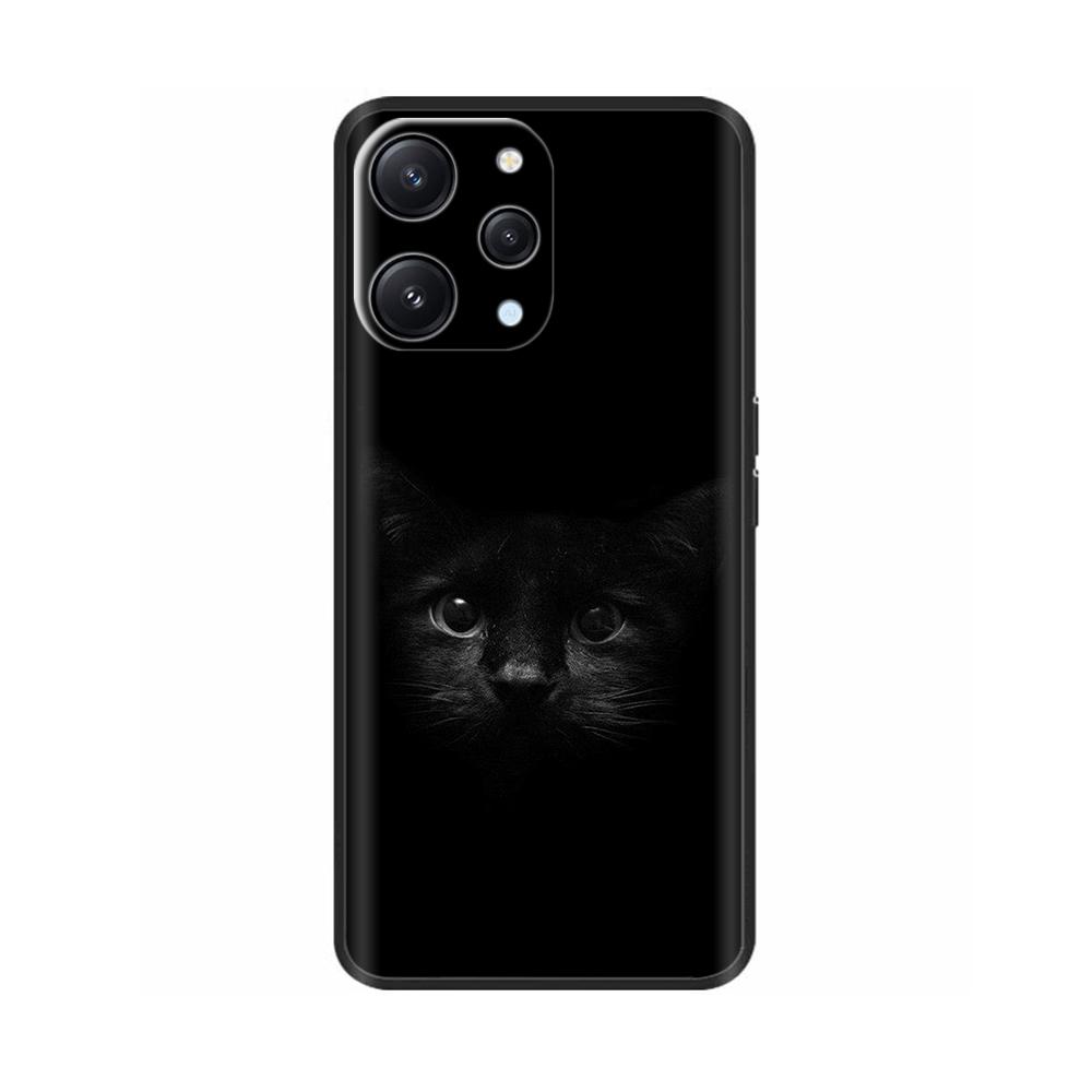Shockproof Cover For Redmi 12 Case Animals Painted Soft Phone Back Cover For Xiaomi Redmi 12 4G 5G Redmi12 Cases Fundas Bumper