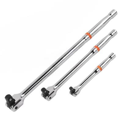 3 шт. 1/4" 3/8" 1/2" F Рукоятка-вороток 180° Поворотный Высокопрочный Набор торцевых ключей с рукояткой Высокий крутящий момент Cr-V Набор ключей Ремонтный инструмент