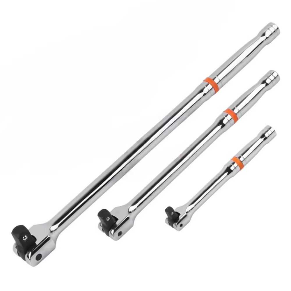 3 шт. 1/4" 3/8" 1/2" F Рукоятка-вороток 180° Поворотный Высокопрочный Набор торцевых ключей с рукояткой Высокий крутящий момент Cr-V Набор ключей Ремонтный инструмент