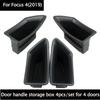 Car Accessories Armrest Box Storage Center Console Organizer Container Holder Box case For Ford Focus 4 MK4  car Styling