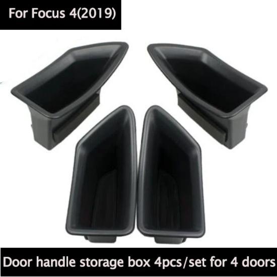 Car Accessories Armrest Box Storage Center Console Organizer Container Holder Box case For Ford Focus 4 MK4 car Styling