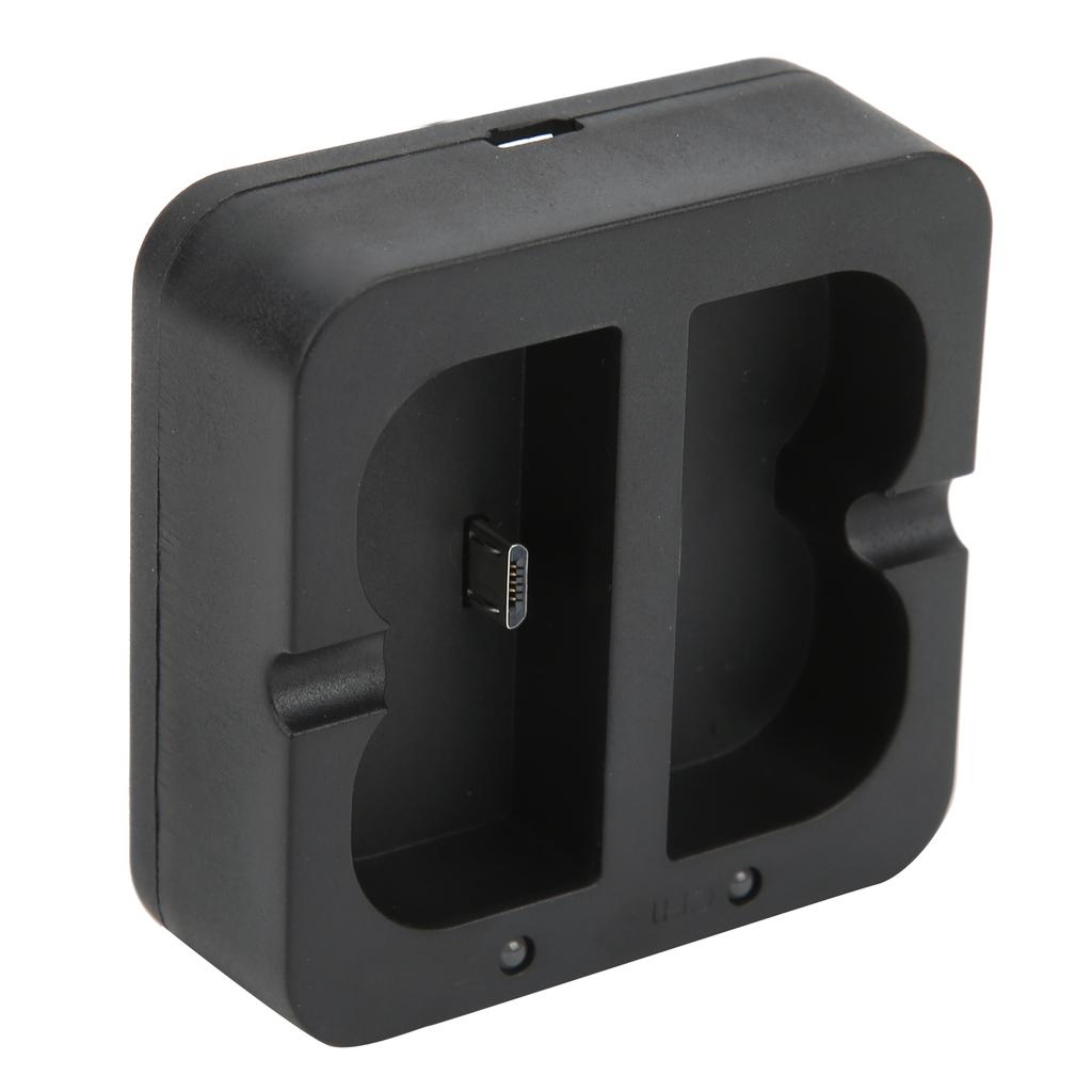 Двойное зарядное устройство для видеодомофона Пластиковое зарядное устройство для аккумуляторов дверного звонка с 2 портами зарядки