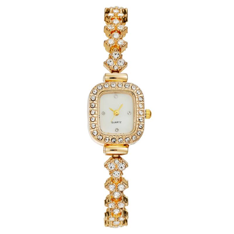 Новые модные женские часы с бриллиантами, женские часы-браслет, женские кварцевые часы