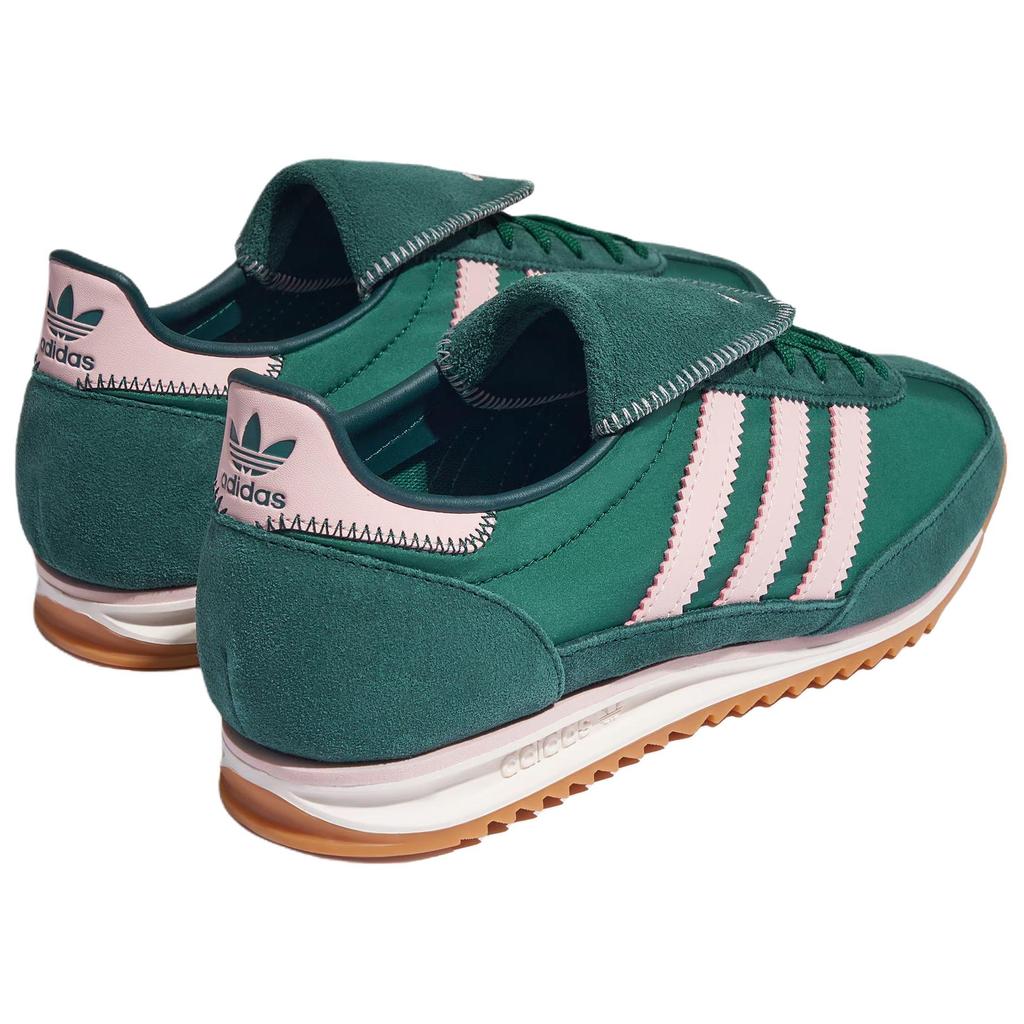 adidas Originals Sl72 Og Lt T Классические Ретро Повседневная Жизнь Обувь Женская Обувь Лесной Зеленый JR2303