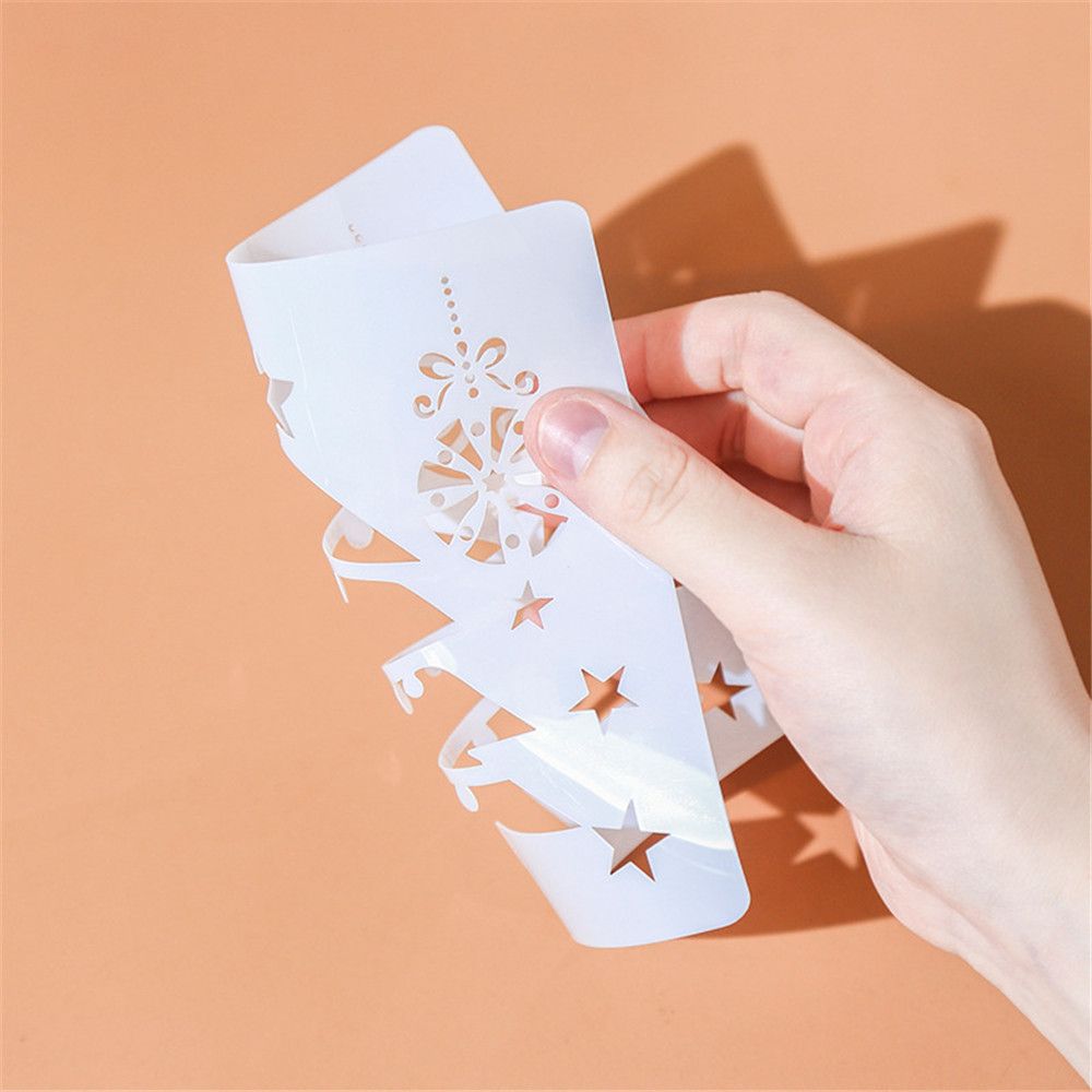 Embossing Album Decorative Stamp Merry Christmas Scrapbooking Layering Stencils PaintingTemplate